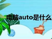 电脑auto是什么功能（电脑auto是什么意思）