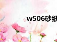 w506砂纸是多少目（w50）