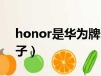 honor是华为牌子吗（honor手机是什么牌子）