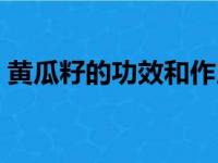 黄瓜籽的功效和作用及副作用禁忌（黄瓜籽）