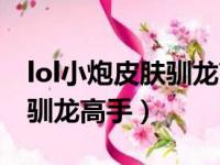 lol小炮皮肤驯龙高手和小恶魔（lol小炮皮肤驯龙高手）