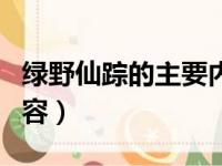 绿野仙踪的主要内容简短（绿野仙踪的主要内容）