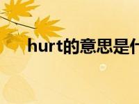 hurt的意思是什么中文（hurt的意思）