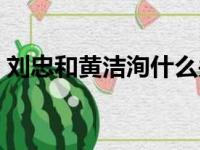 刘忠和黄洁洵什么关系（黄洁洵刘忠是夫妻）