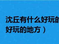 沈丘有什么好玩的地方推荐一下（沈丘有什么好玩的地方）