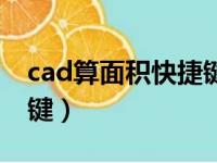 cad算面积快捷键先输pl后（cad算面积快捷键）