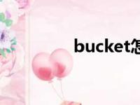 bucket怎么读（bucket）