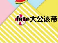 fate大公该带什么礼装（fate大公）