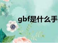 gbf是什么手游（gbf是什么游戏）