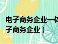 电子商务企业一体化发展的三种基本形式（电子商务企业）