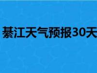 綦江天气预报30天查询百度（綦江天气预报）