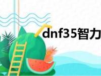 dnf35智力卡（dnf智力卡片）