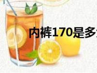 内裤170是多大码（170是多大码）