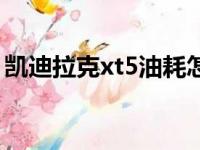 凯迪拉克xt5油耗怎么样（凯迪拉克xt5油耗）