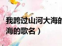 我跨过山河大海的歌名是什么（我跨过山河大海的歌名）