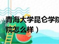 青海大学昆仑学院具体位置（青海大学昆仑学院怎么样）