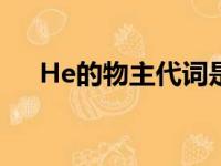 He的物主代词是什么（he的物主代词）