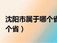 沈阳市属于哪个省份哪个市的（沈阳市属于哪个省）