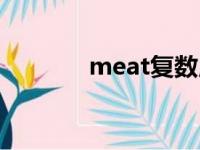 meat复数用法（meat复数）