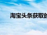 淘宝头条获取的流量属于（淘宝头条）