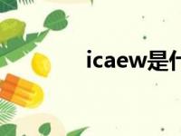 icaew是什么意思（icaew）