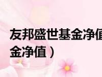 友邦盛世基金净值历史净值查询（友邦盛世基金净值）