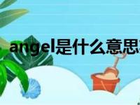 angel是什么意思英语（angel是什么意思）