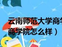 云南师范大学商学院怎么样?（云南师范大学商学院怎么样）