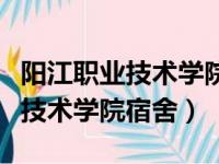 阳江职业技术学院宿舍环境怎么样（阳江职业技术学院宿舍）