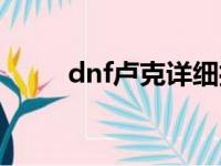 dnf卢克详细打法（dnf卢克奖励）