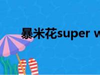 暴米花super watch发布会（暴米花）