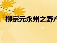 柳宗元永州之野产异蛇（永州之野产异蛇）