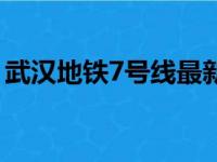 武汉地铁7号线最新线路图（武汉地铁7号线）