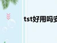 tst好用吗安全吗（tst好用吗）