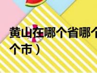 黄山在哪个省哪个市区临沂（黄山在哪个省哪个市）