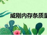 威刚内存条质量怎么样（威刚内存条）