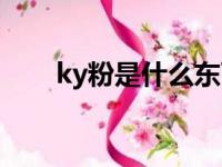 ky粉是什么东西（ky粉是什么意思）