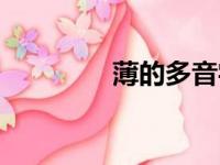 薄的多音字（泊的多音字）