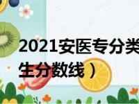 2021安医专分类招生分数线（安医专自主招生分数线）