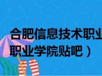 合肥信息技术职业学院新校区（合肥信息技术职业学院贴吧）