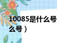 10085是什么号码天天打给我（10085是什么号）