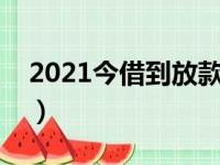 2021今借到放款人联系方式（今借到放款人）