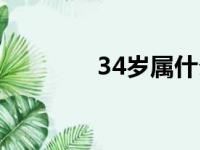 34岁属什么（35岁属什么）