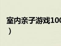 室内亲子游戏100例视频教程（室内亲子游戏）