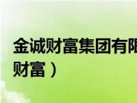 金诚财富集团有限公司最终判定为企业（金诚财富）