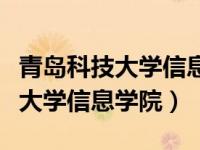 青岛科技大学信息学院研究生官网（青岛科技大学信息学院）