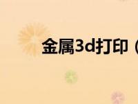 金属3d打印（金属3d打印机价格）