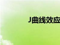 J曲线效应是指（j曲线效应）