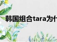 韩国组合tara为什么解散（韩国组合tara）