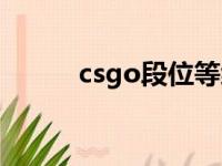 csgo段位等级划分（csgo段位）